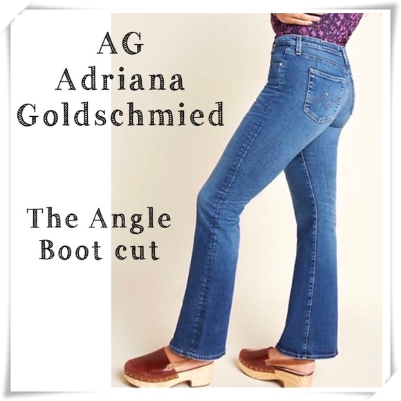 AG Jeans Angel Boot-cut Mid Rise Flare Jeans - Picture 1 of 8